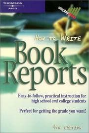 Tapa de How to write book reports