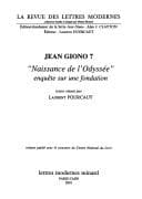 Tapa de "Naissance de l'Odyssée"