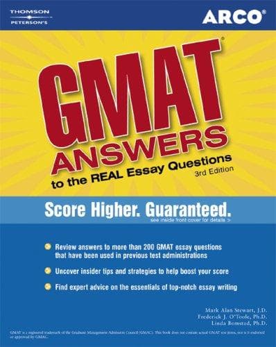 Tapa de GMAT CAT