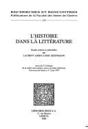 Tapa de L'histoire dans la littérature