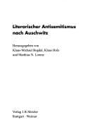 Tapa de Literarischer Antisemitismus nach Auschwitz