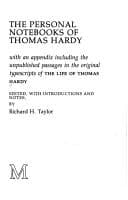 Tapa de The personal notebooks of Thomas Hardy
