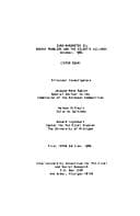 Tapa de Energy problems and the Atlantic alliance, October, 1984
