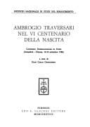 Tapa de Ambrogio Traversari nel VI centenario della nascità