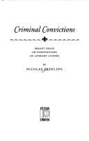 Tapa de Criminal convictions