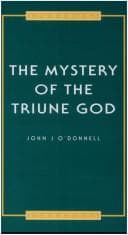 Tapa de The mystery of the triune God