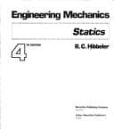 Tapa de Engineering Mechanics, Statics