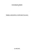 Tapa de Teoria linguistica e sintassi italiana