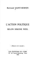 Tapa de L' action politique selon Simone Weil
