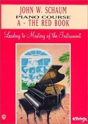 Tapa de John W. Schaum Piano Course: A-The Red Book
