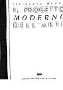 Tapa de Il progetto moderno dell'arte