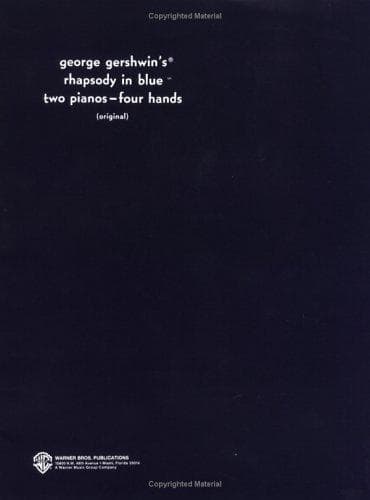 Tapa de Rhapsody in blue,