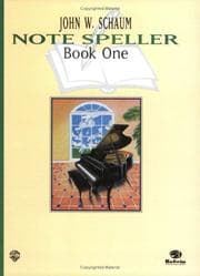 Tapa de Schaum Note Spellers Book 1