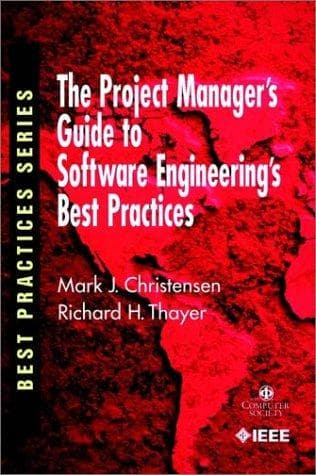 Tapa de The project manager's guide to software engineering's best practices