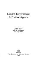 Tapa de Limited government