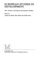 Tapa de European studies in development