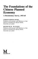Tapa de Foundations of the Chinese Planned Economy