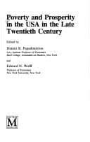 Tapa de Poverty and prosperity in the USA in the late twentieth century