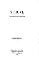 Tapa de Struve, liberal on the right, 1905-1944