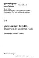 Tapa de Zum Drama in der DDR