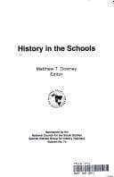 Tapa de History in the Schools (Bulletin (National Council for the Social Studies))