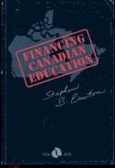 Tapa de Financing Canadian education