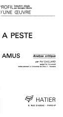 Tapa de La Peste (de) Camus