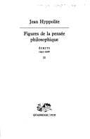 Tapa de Figures dans la pensée philosophique