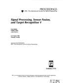 Tapa de Signal Processing, Sensor Fusion, and Target Recognition V