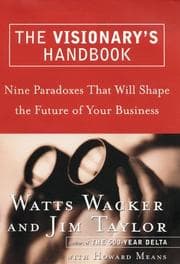 Tapa de The visionary's handbook