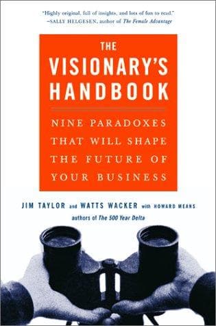 Tapa de Visionary's Handbook