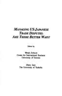 Tapa de Managing US-Japanese trade disputes
