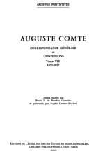 Tapa de Correspondance générale et confessions