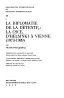 Tapa de La diplomatie de la détente