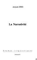 Tapa de La Narrativité