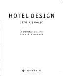 Tapa de Hotel Design