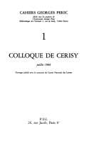 Tapa de Cahiers Georges Perec