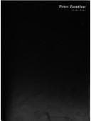 Tapa de Peter Zumthor =