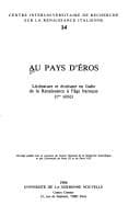 Tapa de Au pays d'Éros