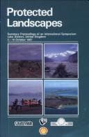 Tapa de Protected landscapes