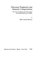 Tapa de Discourse pragmatics and semantic categorization