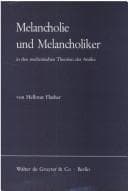 Tapa de Melancholie und Melancholiker in den medizinischen Theorien der Antike