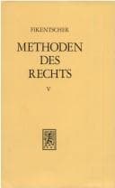 Tapa de Methoden des Rechts
