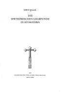 Tapa de Die Spätrömischen Grabfunde in Südbayern