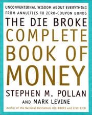 Tapa de Die Broke Complete Book of Money