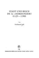 Tapa de Stadt und Reich im 12. Jahrhundert (1125-1190)