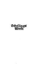 Tapa de Schellings Werke