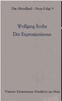Tapa de Der Expressionsmus