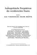 Tapa de Aussenpolitische Perspektiven des westdeutschen Staates