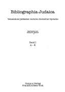 Tapa de Bibliographia Judaica